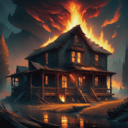 House on fire