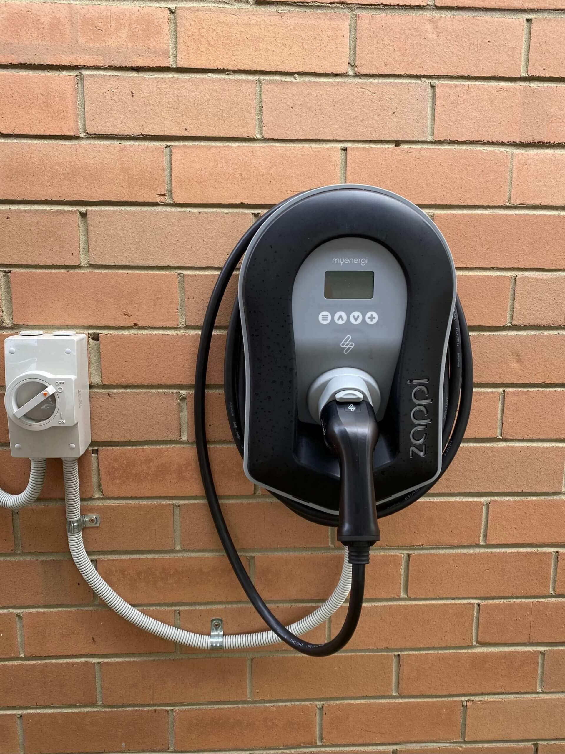 Ev charger installation
