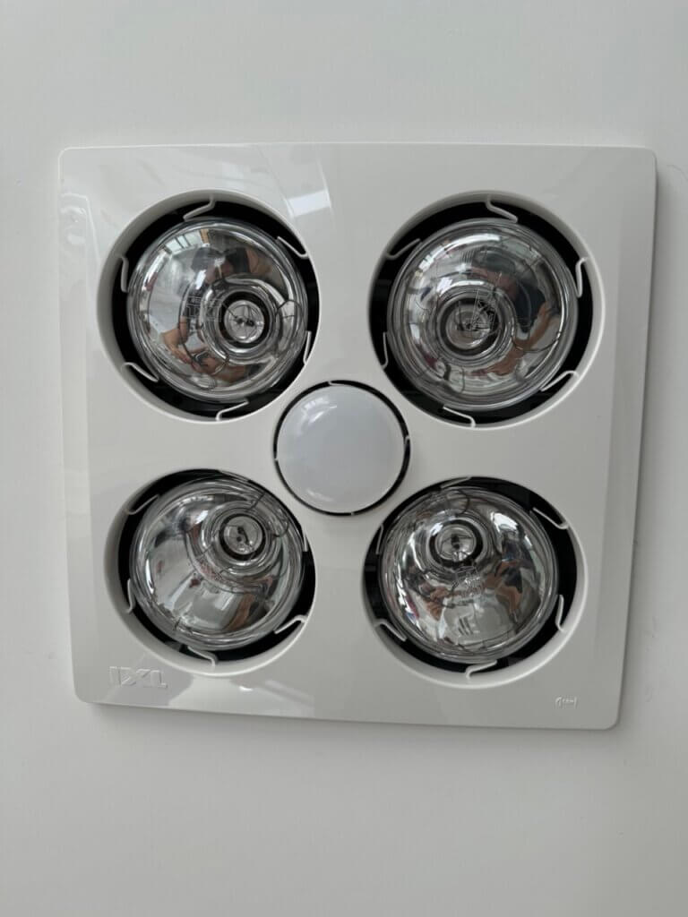 BATHROOM HEAT LIGHT IXL Perth