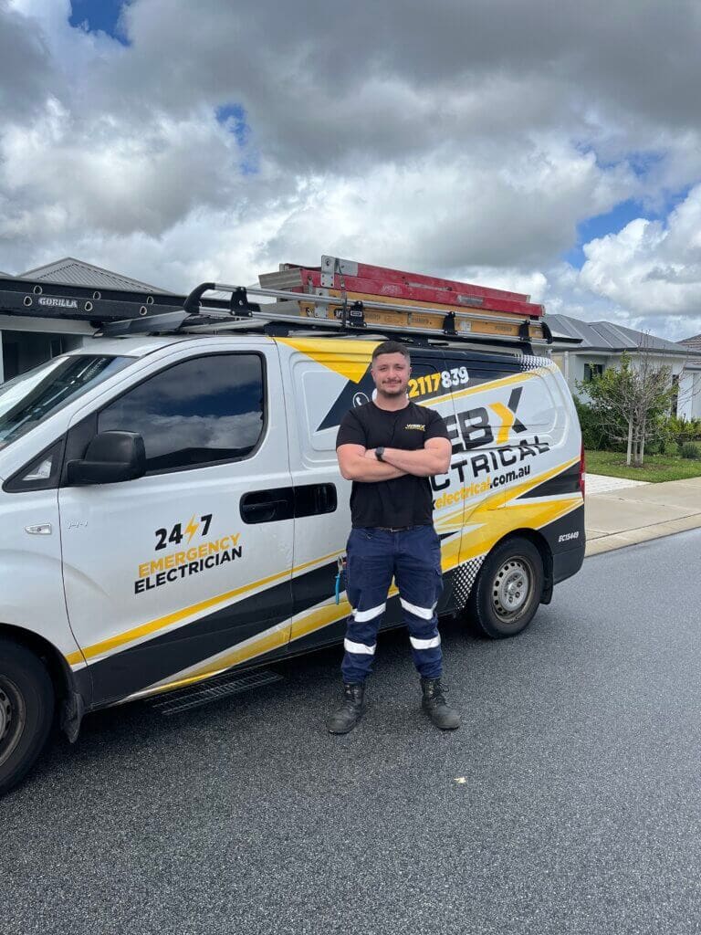 Web X Electricians Perth Truck